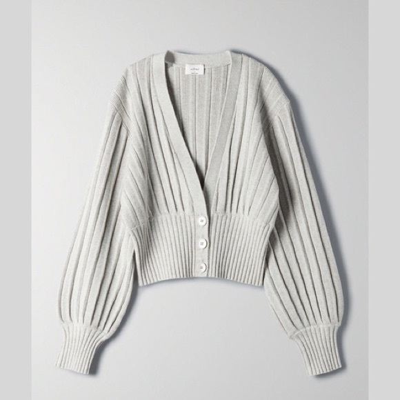 Aritzia Sweaters - Aritzia Wilfred Plunge Cardigan